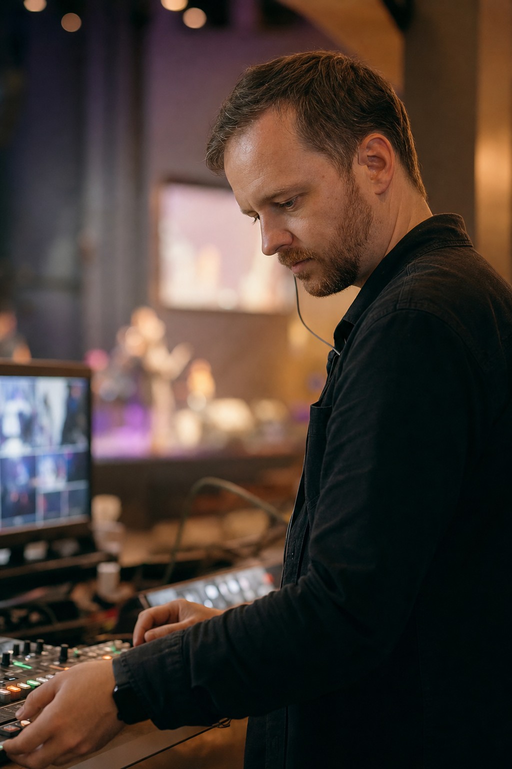 Production Director Tomas Whitcombe